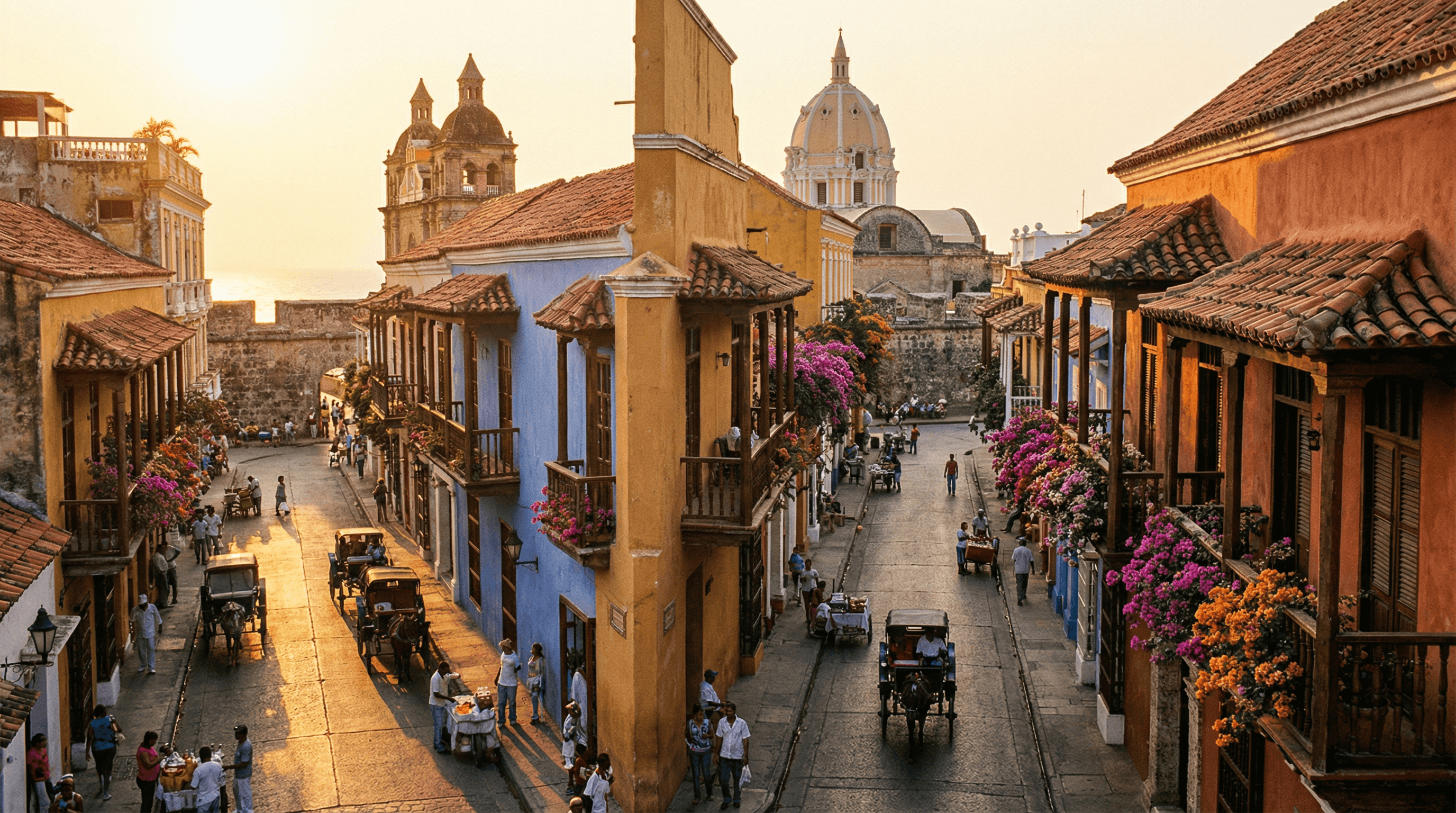 Paisaje emblemático de destinos internacionales